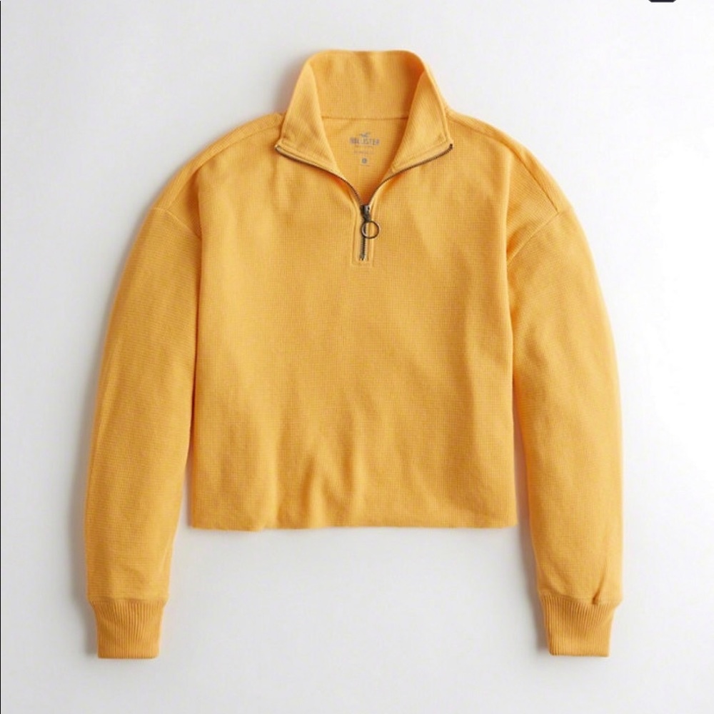 Hollister half zip jacket